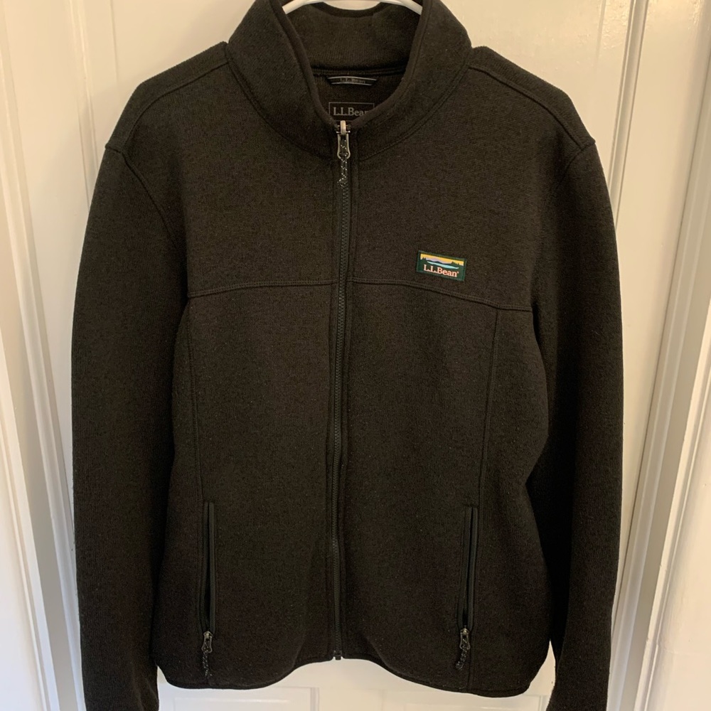 Men’s LL Bean Full Zip Sweater Fleece